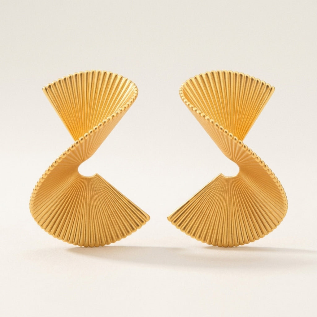 Animas Fan-Shaped Earrings