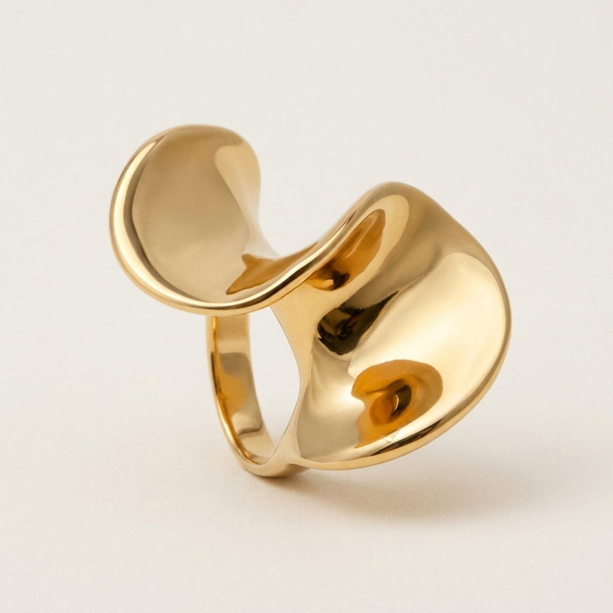 Carmela Geometric Sculptural Ring