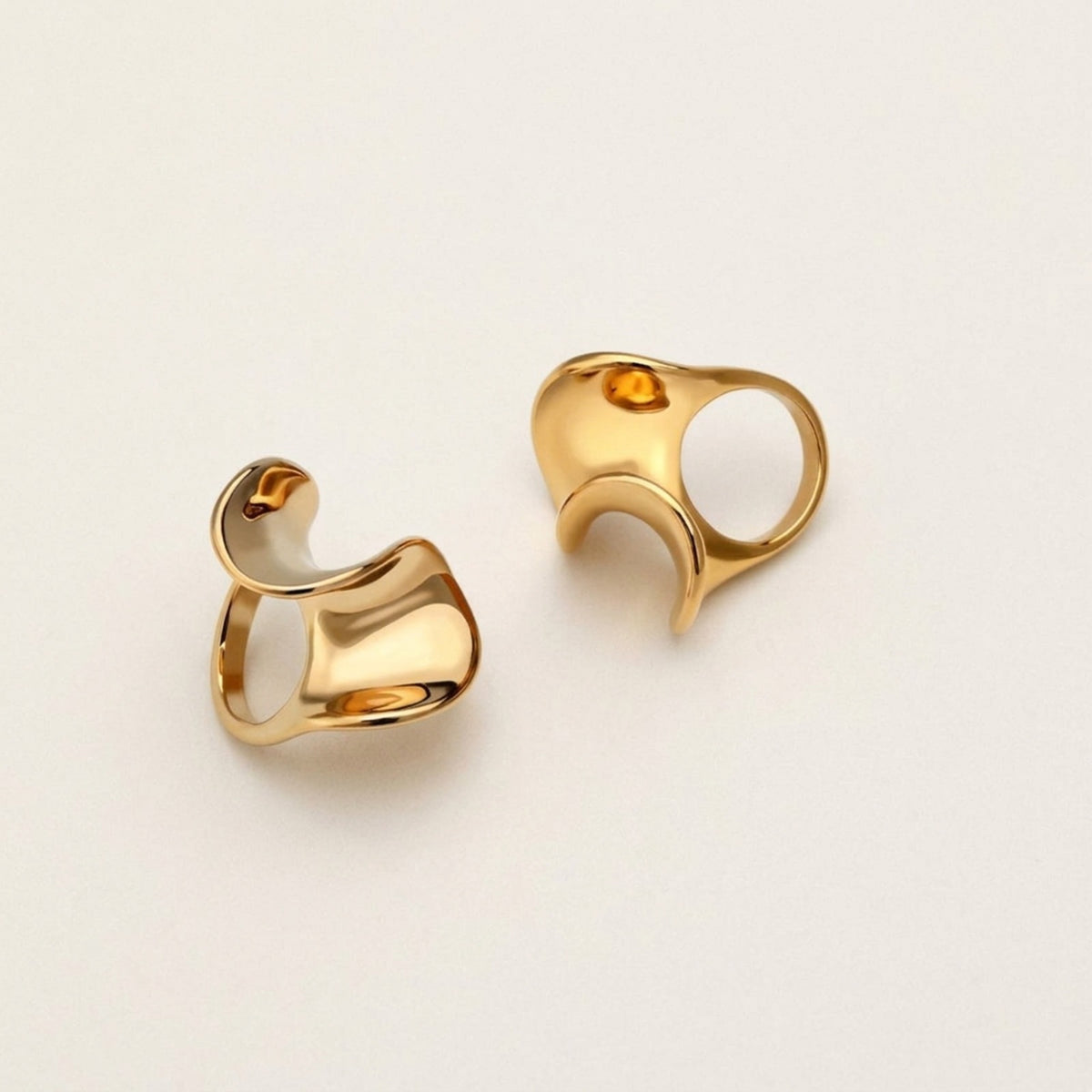 Carmela Geometric Sculptural Ring