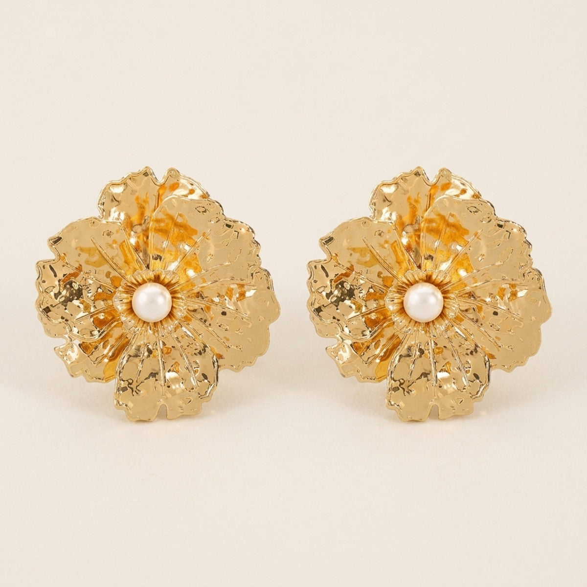 Marigold Flower Earrings