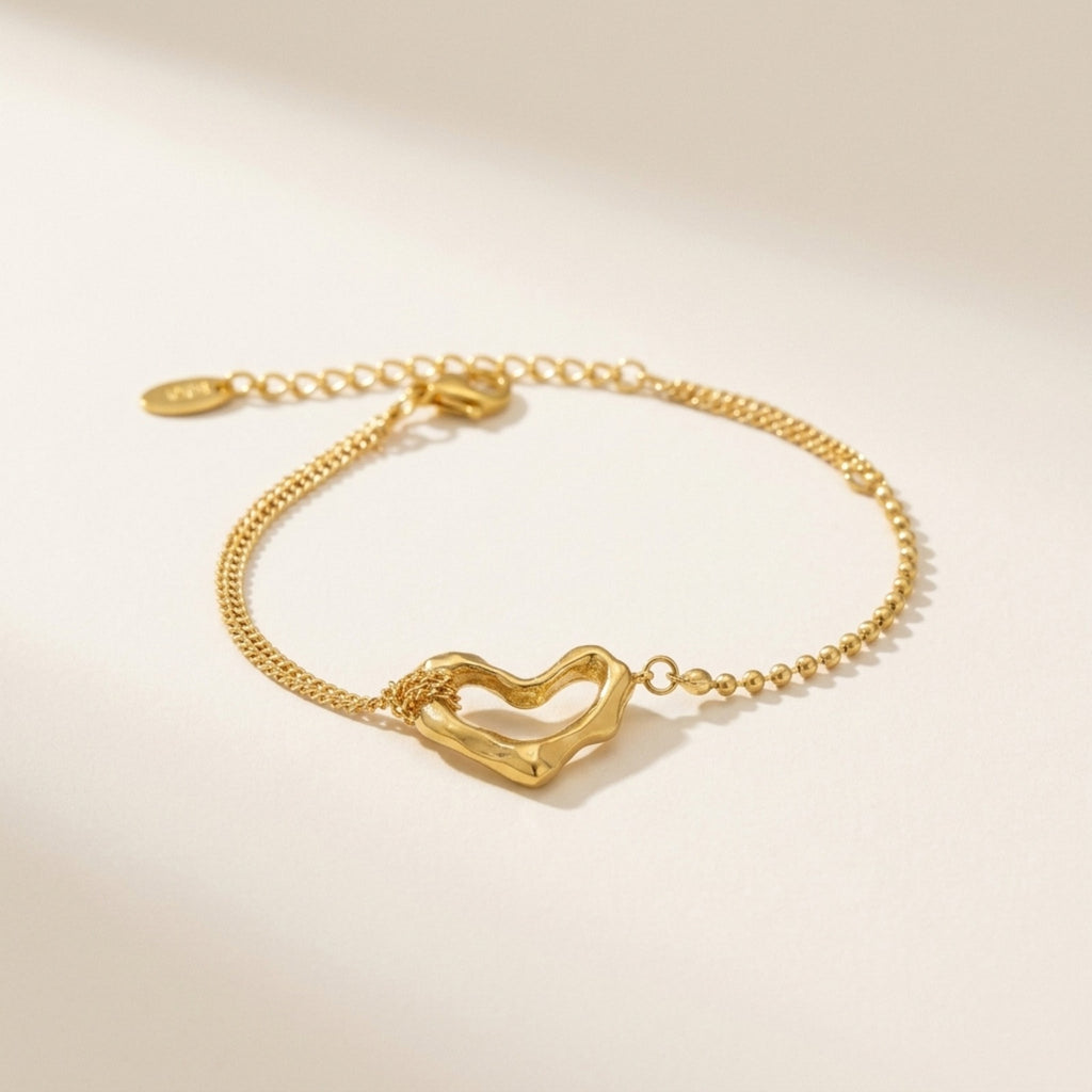 Isadora Heart Bracelet
