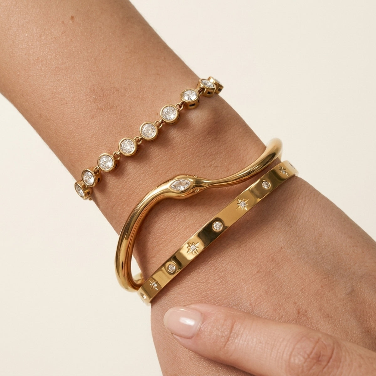 Charis Wave Bracelet