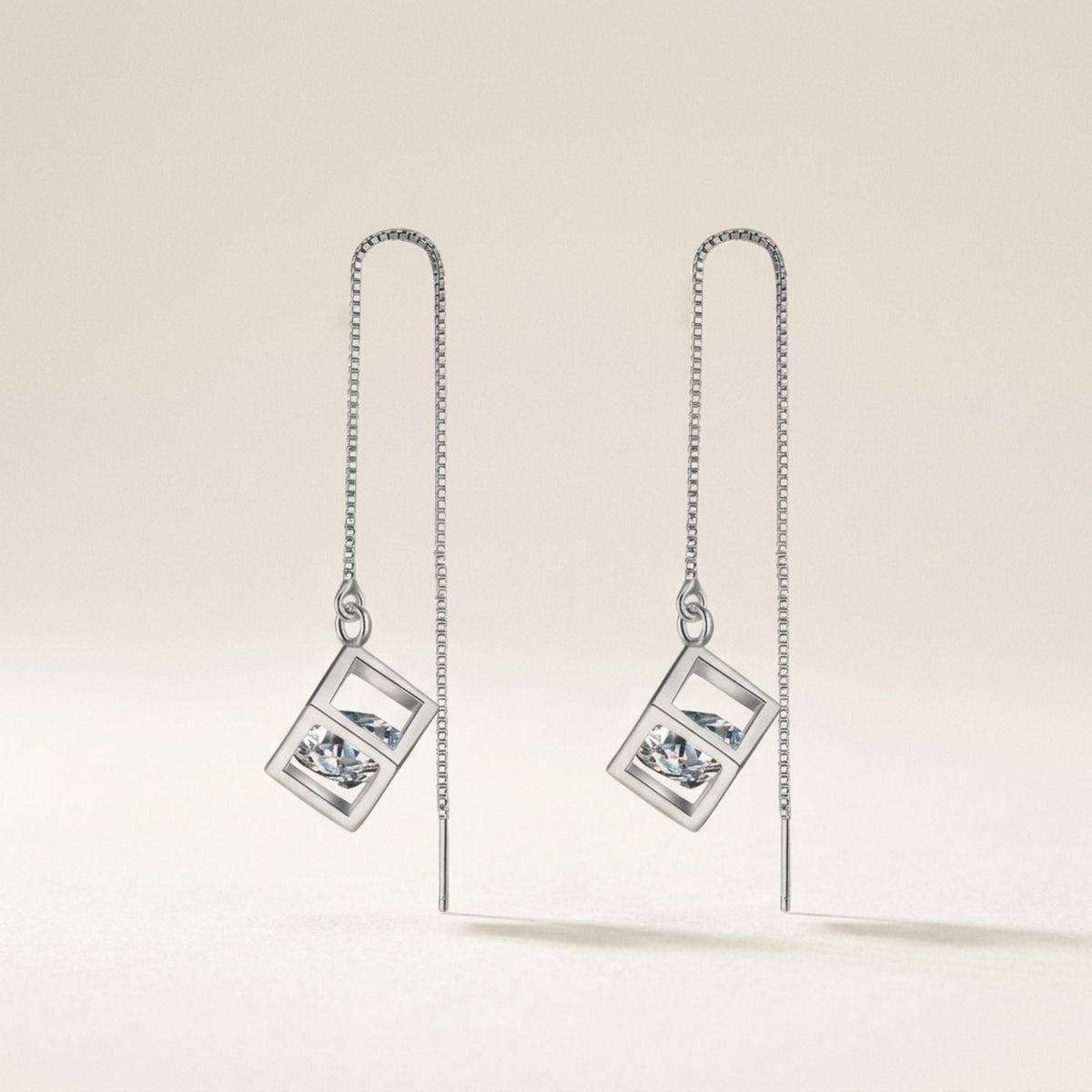Aya Cube Drop Earrings