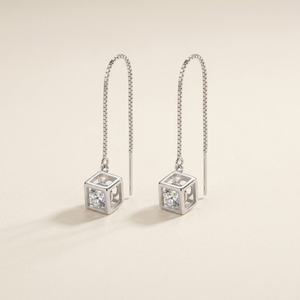 Aya Cube Drop Earrings