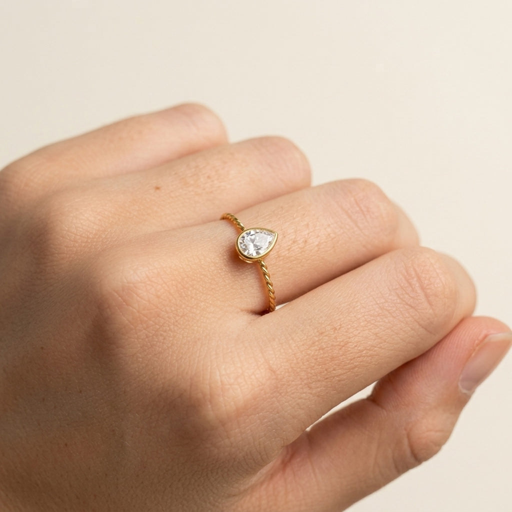 Aurélie 3 Piece Sunburst Crown Ring