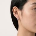 Lumiere Star Hoop Earrings