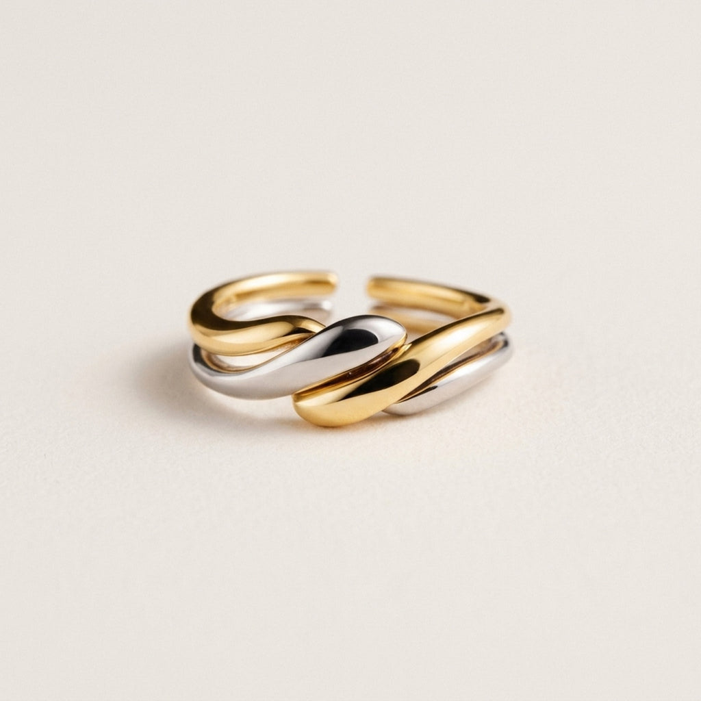 Nala Twisted Open Ring