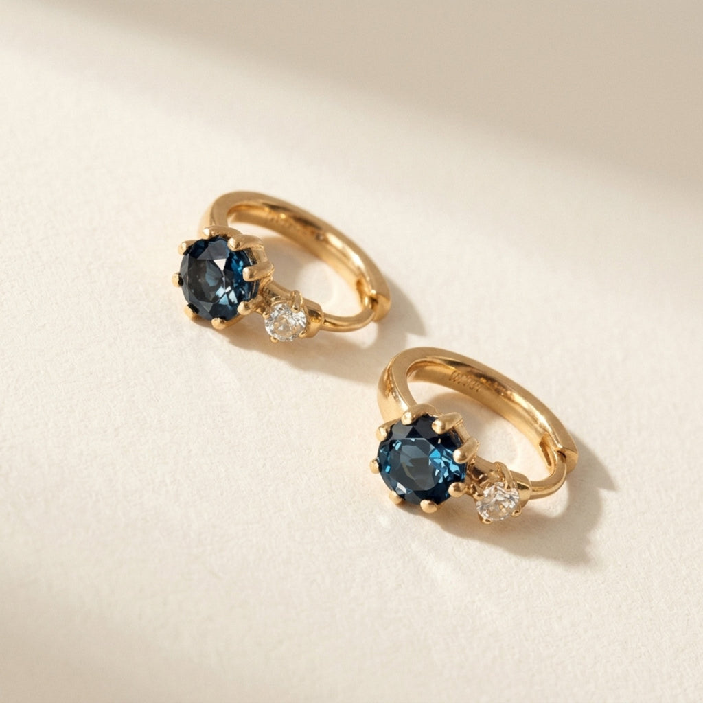 Gaia Hoop Earrings