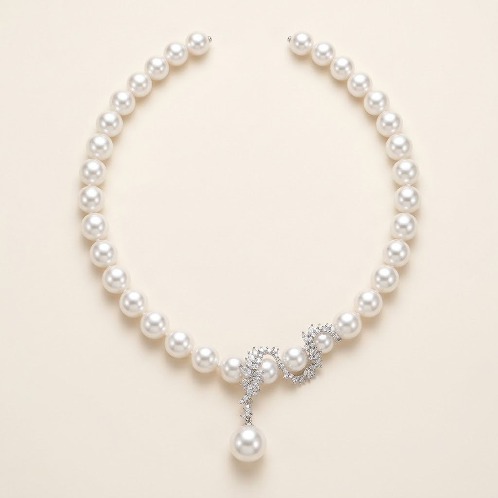 Margherita Pearl Drop Necklace