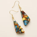Avignon Emperor-Stone Geometric Earrings
