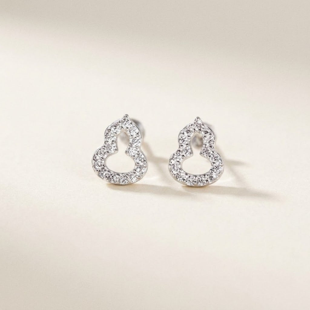 Alizée Gourd Stud Earrings