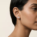 Minami Lotus Drop Earrings