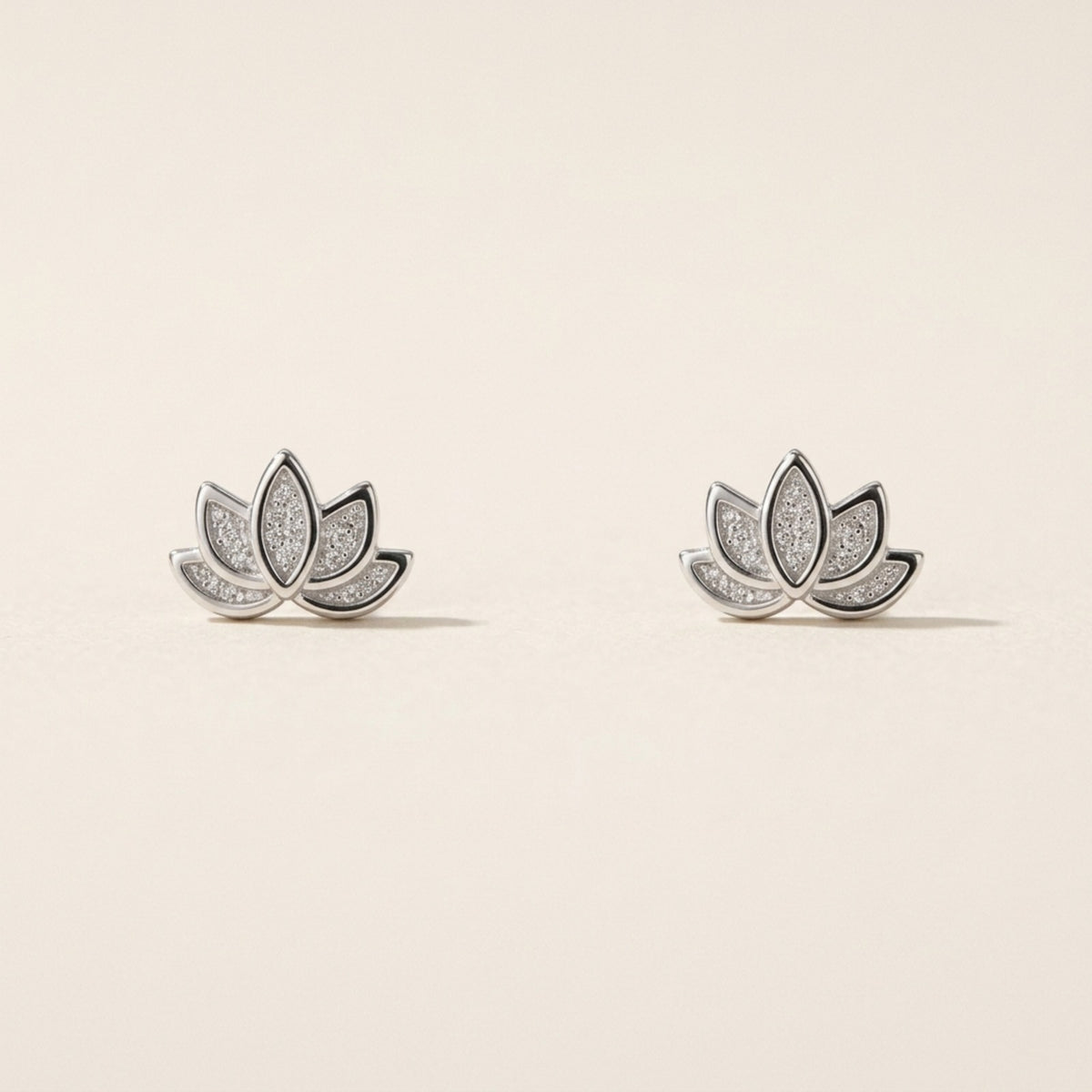 Cora Lotus Stud Earrings