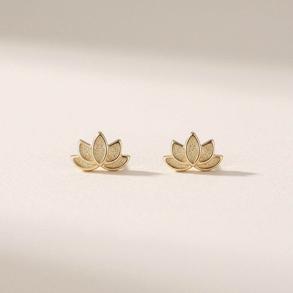 Cora Lotus Stud Earrings