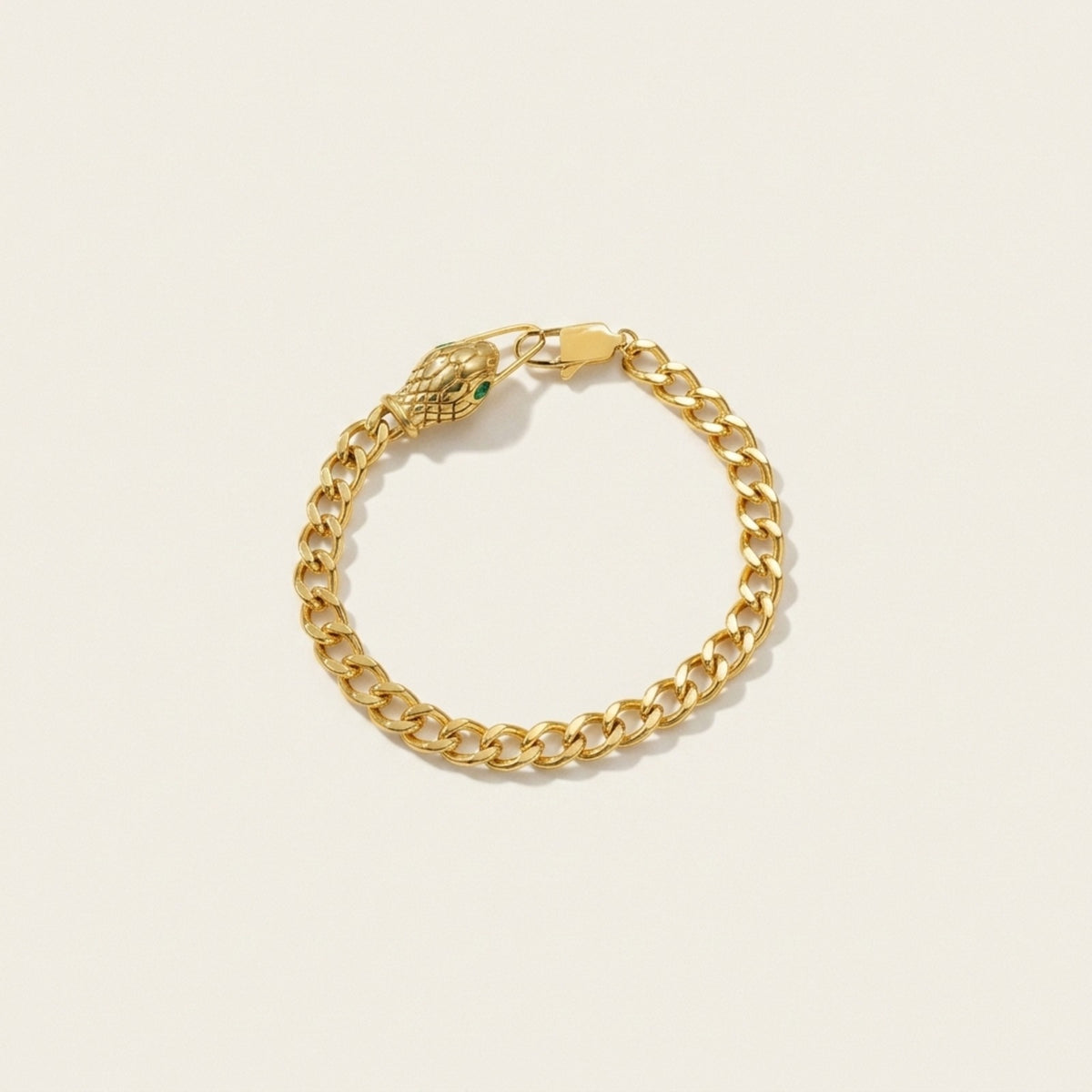 Elysia Snake-Head Bracelet
