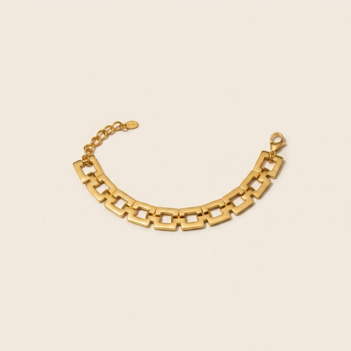 Calista Square Chain Bracelet