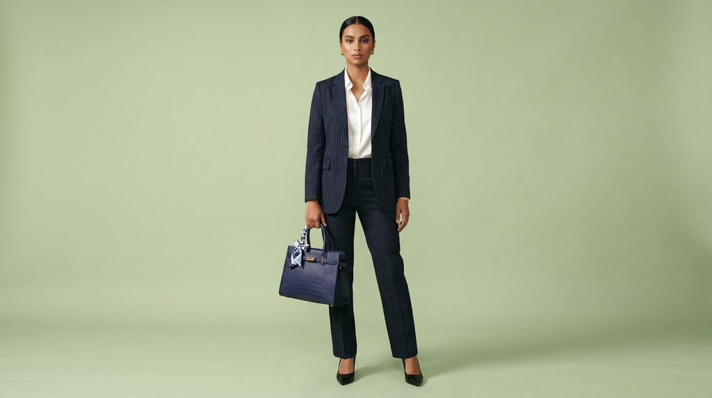 Yelena Crocodile Embossed Handbag