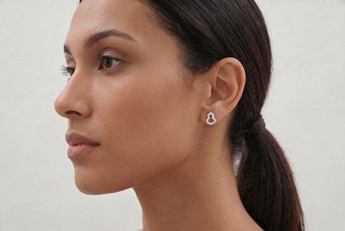Alizée Gourd Stud Earrings