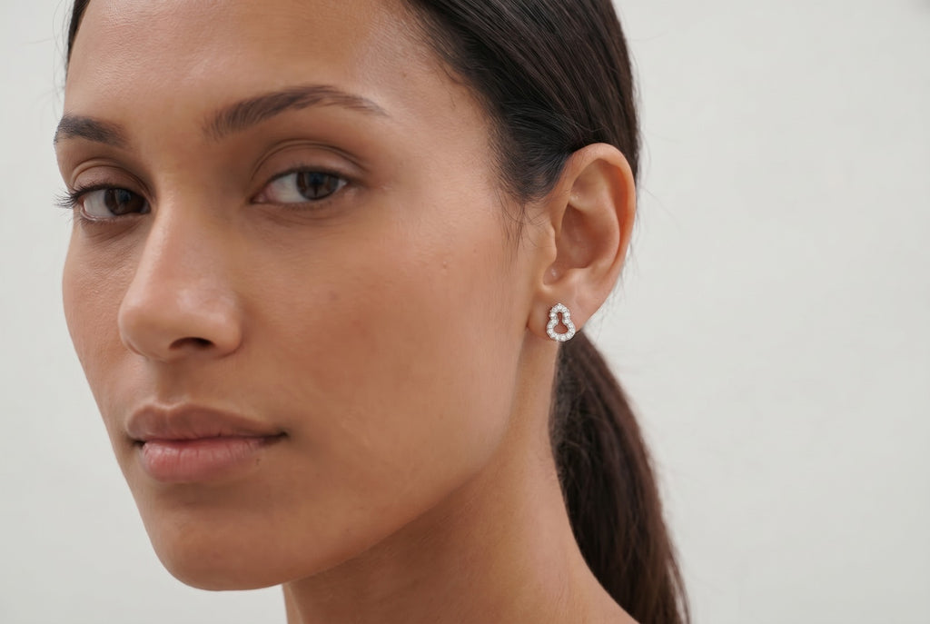 Alizée Gourd Stud Earrings