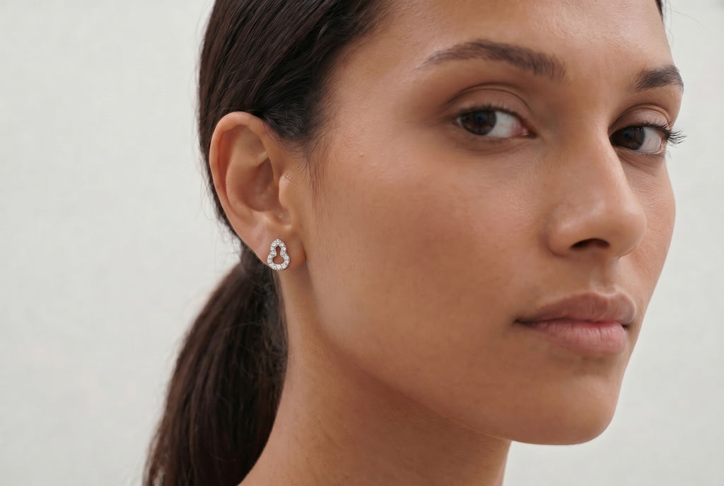 Alizée Gourd Stud Earrings