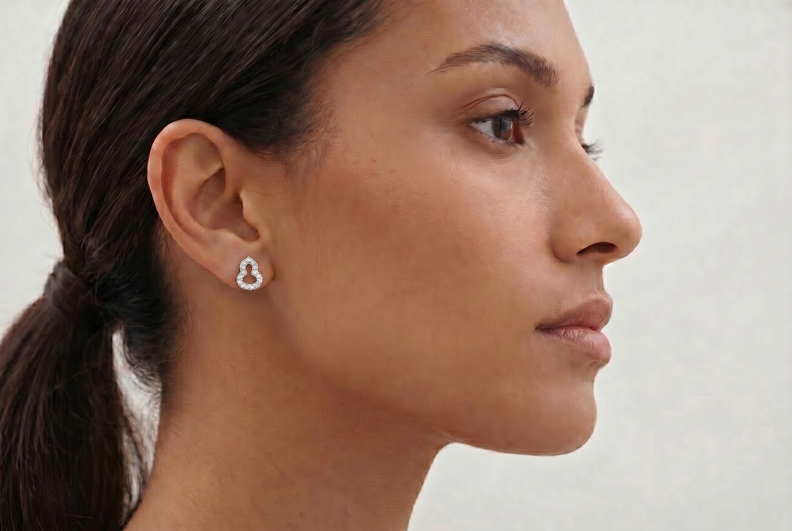 Alizée Gourd Stud Earrings