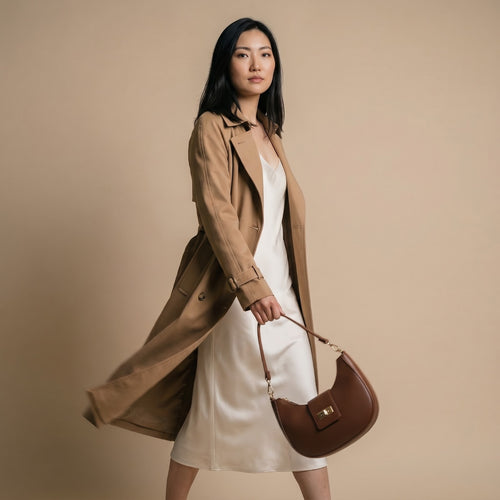 Arabella Buckle Shoulder Bag