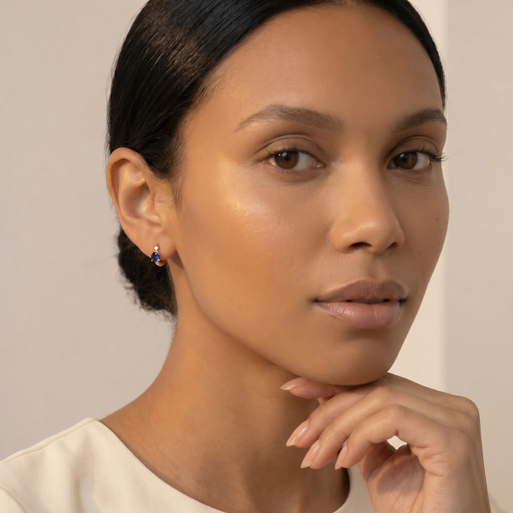 Gaia Hoop Earrings
