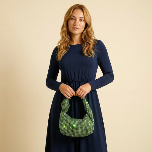 Anita Sparkling Rhinestone Handbag