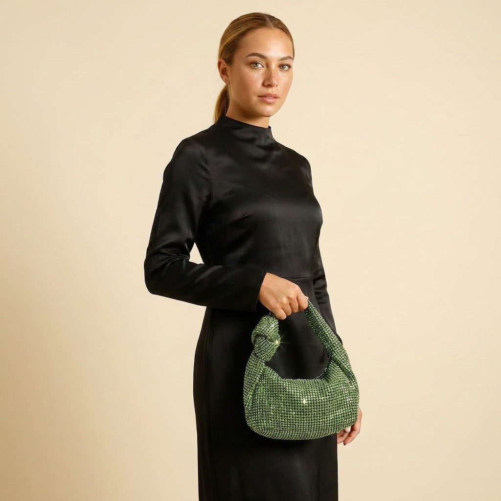 Anita Sparkling Rhinestone Handbag