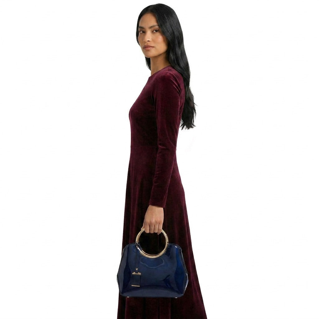Damona Ring Handle Handbag