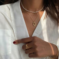 Nara Geometric Pendant Necklace