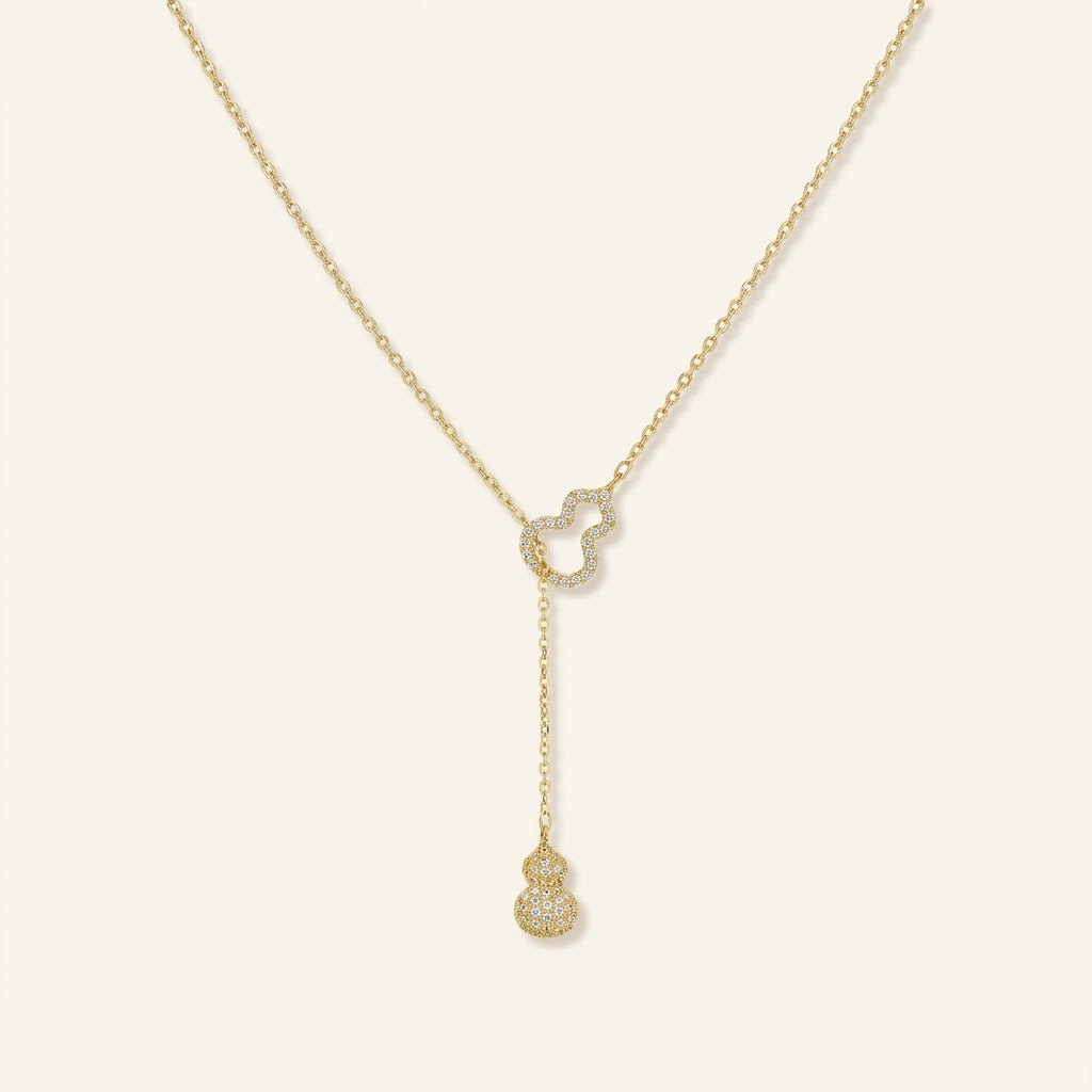 Yunnan Dangling Gourd Pendant Necklace