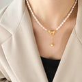 Zhuji Freshwater Pearl Heart Necklace